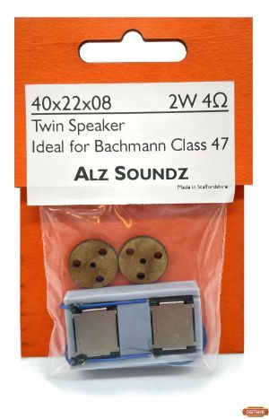 ALZ40x22x08 Twin speaker Bachmann 47