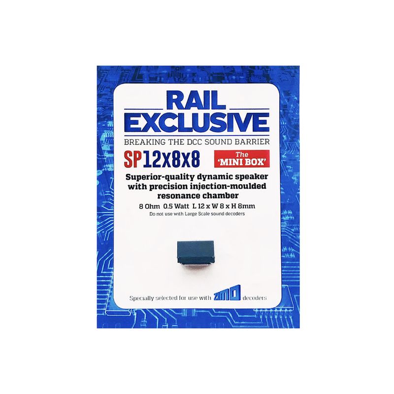 Rail Exclusive SP12x8x8 &#39;Mini Box&#39; Speaker