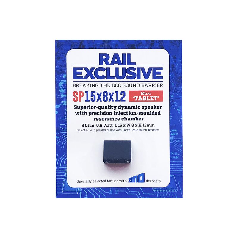 Rail Exclusive SP15x8x12 &#39;Maxi Tablet&#39; Speaker