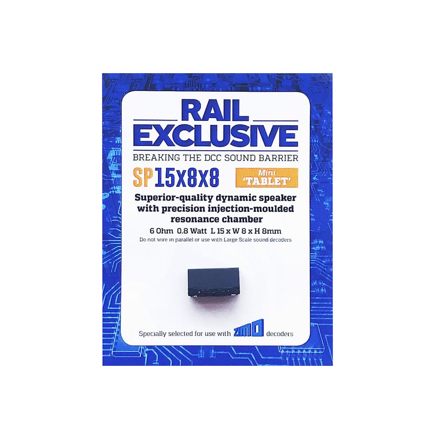 Rail Exclusive 15x8x8mm &#39;Mini Tablet&#39; Speaker