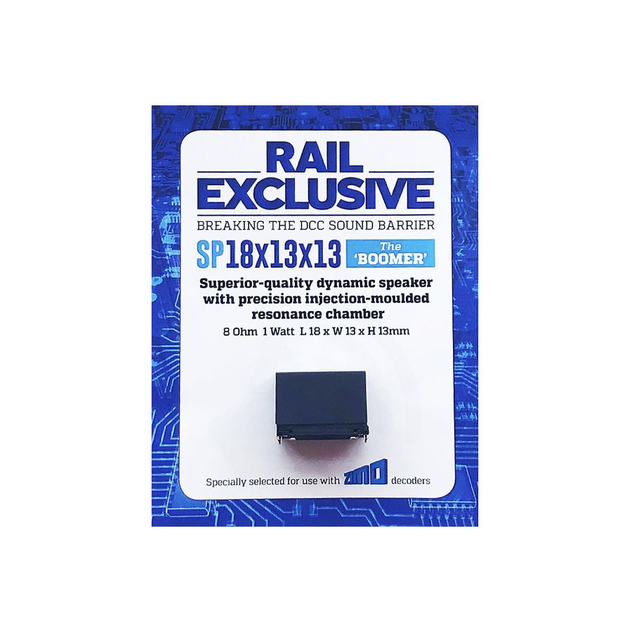 Rail Exclusive 26x20x8mm &quot;Boomer&quot; Speaker