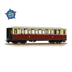 394-100A FFESTINIOG SALOON 3RD MAROON
