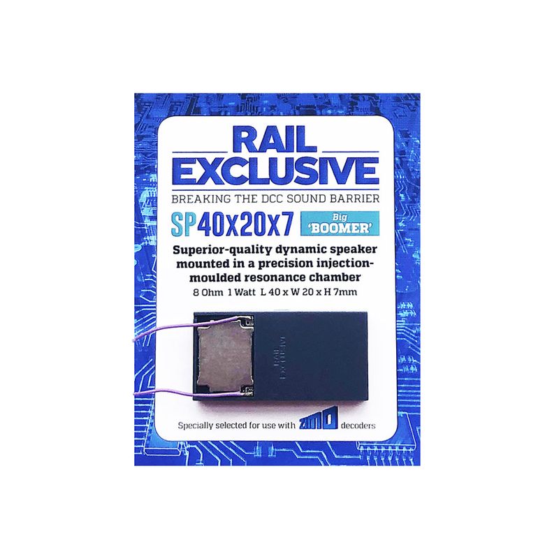 Rail Exclusive 40x20x7mm â€˜Big Boomerâ€™ Speaker