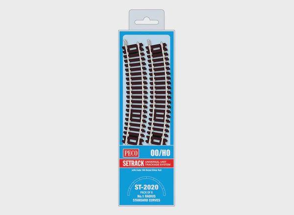 ST412 00-9 PACK X 4 NO 1 RADIUS DOUBLE CURVE