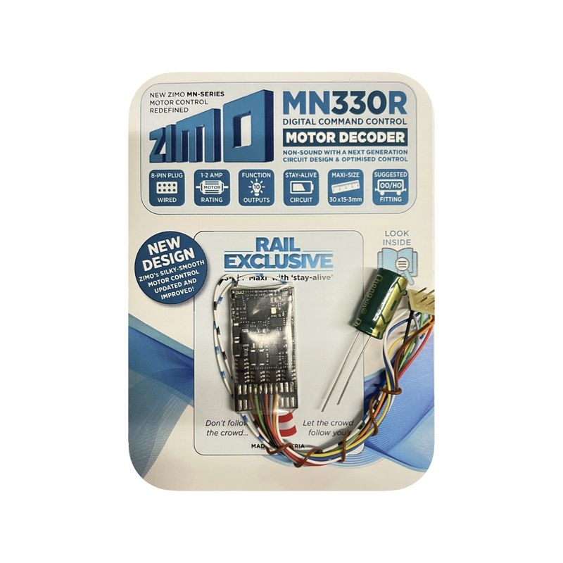Zimo MN330R 8 Pin Motor Decoder