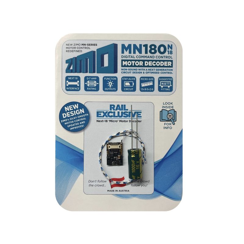 Zimo MN180 Next 18 Motor Decoder