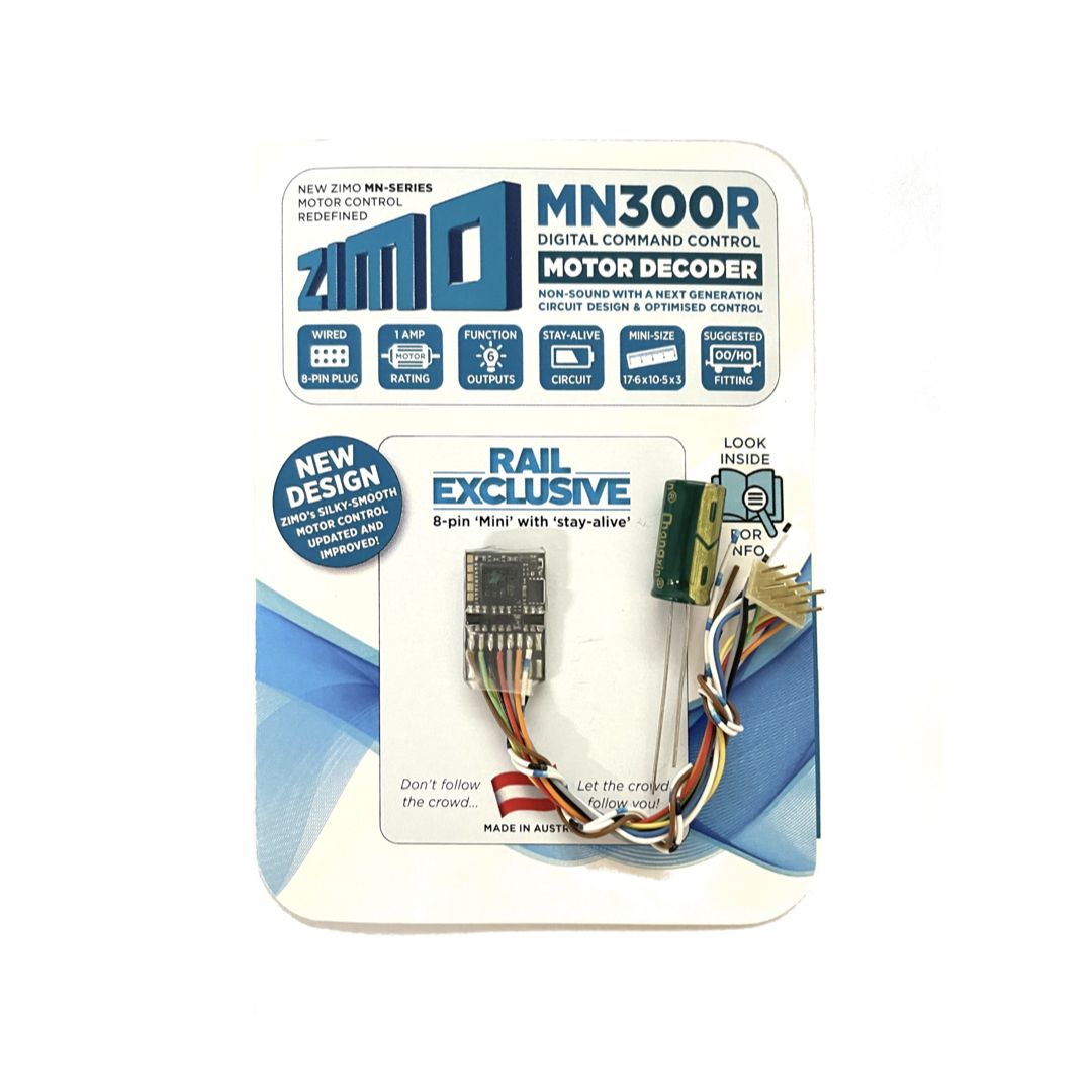 Zimo MN300R 8 Pin Motor Decoder