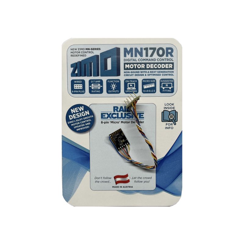 Zimo MN170R 8 Pin Motor Decoder