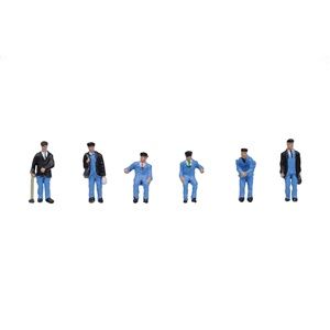 379-320 1950s TRAIN CREW N GAUGE