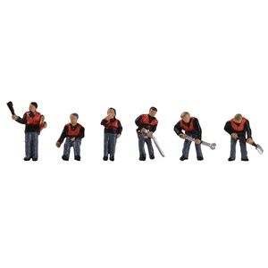 379-330 1960/70s LINESIDE WORKERS N GAUGE