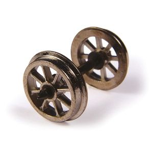 36-014 Metal Spoked Wagonwheels (x10)