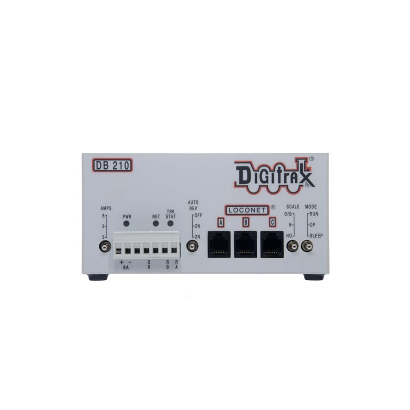 Digitrax DB210 3/5/8 Amp AutoReversing DCC Booster