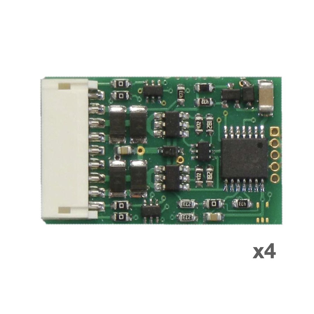 NCE D13J4-PACK Motor Decoder (4 Pack)