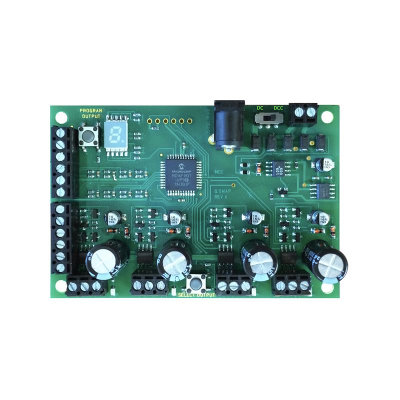 NCE QSNAP DCC Accessory Decoder For Solenoid Points
