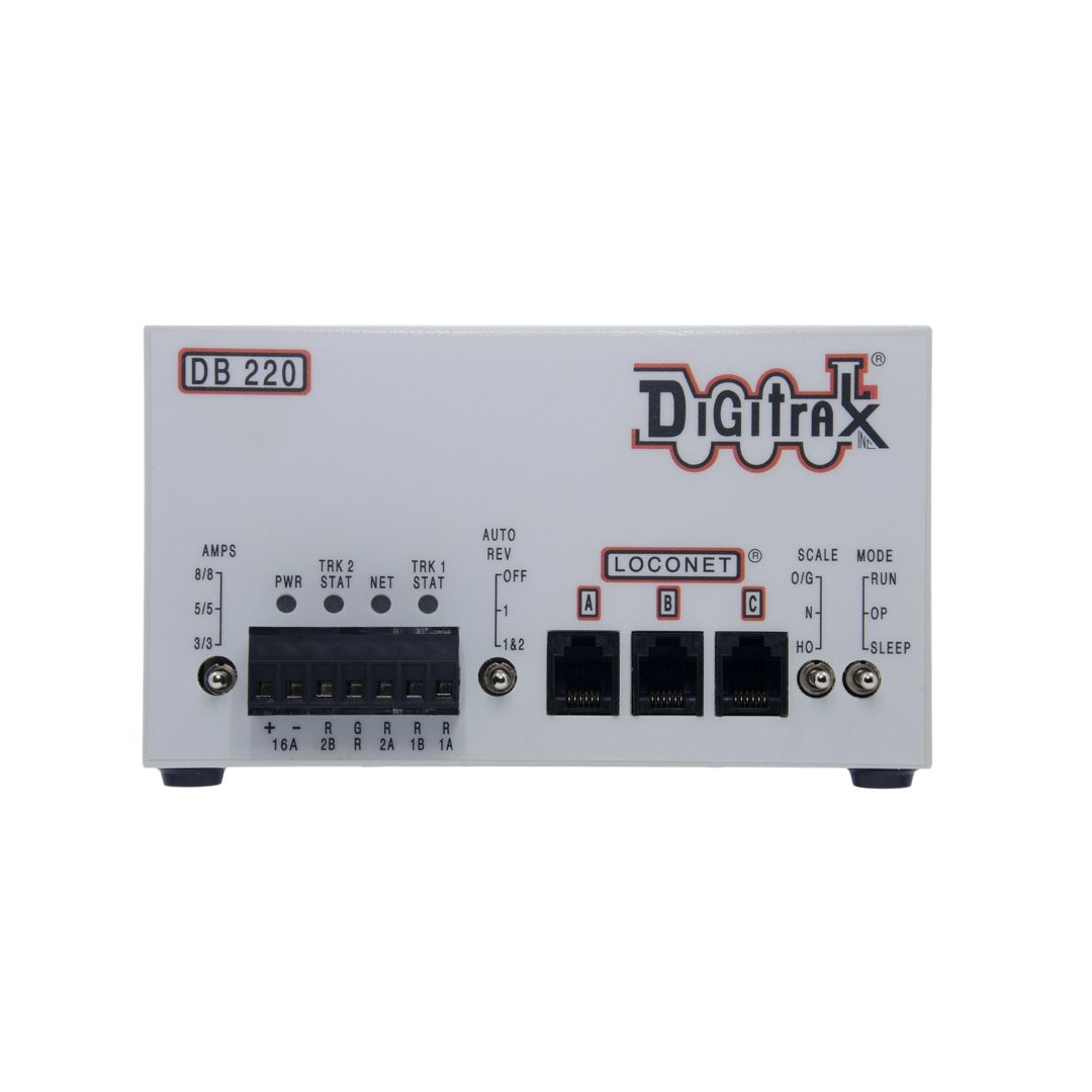 Digitrax DB220 Dual 3/5/8 Amp AutoReversing DCC Booster