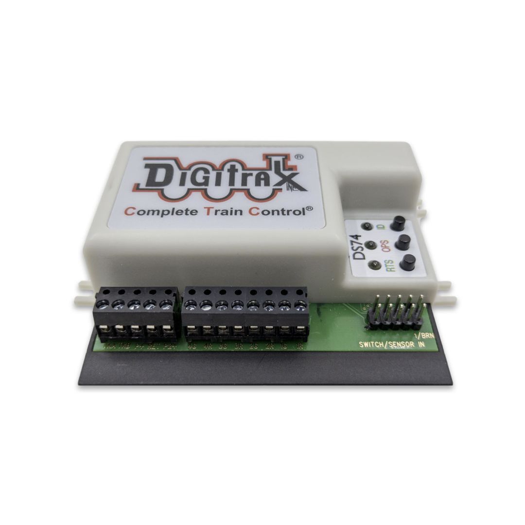 Digitrax DS74 Quad Switch Accessory Decoder