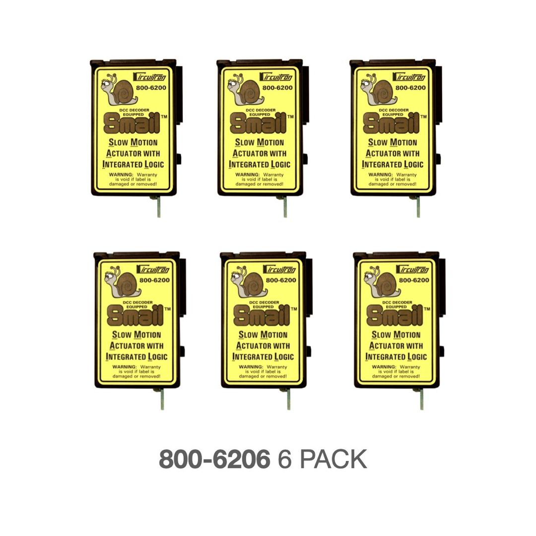 Circuitron 800-6206 SMAIL 6 Pack