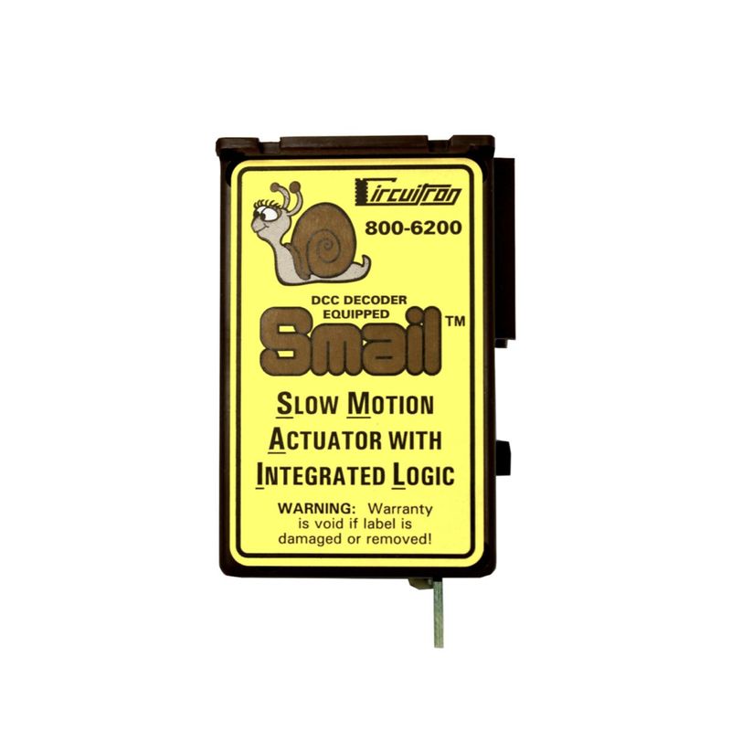 Circuitron SMAIL Slow Motion Point Motor With Built in DCC Decoder.