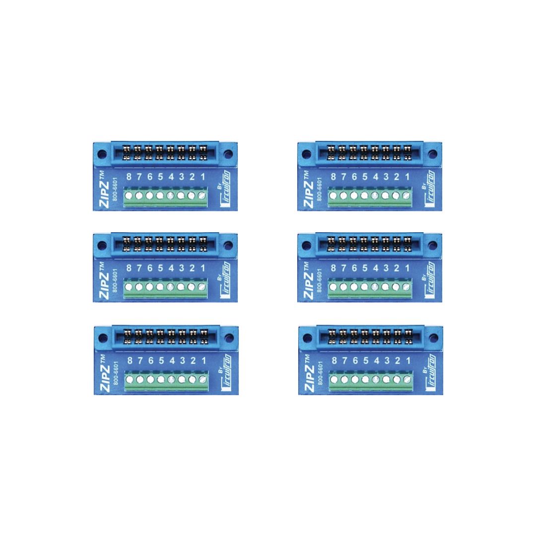 Circuitron 800-6606 Toirtoise / Smail Connector Block (6 Pack)
