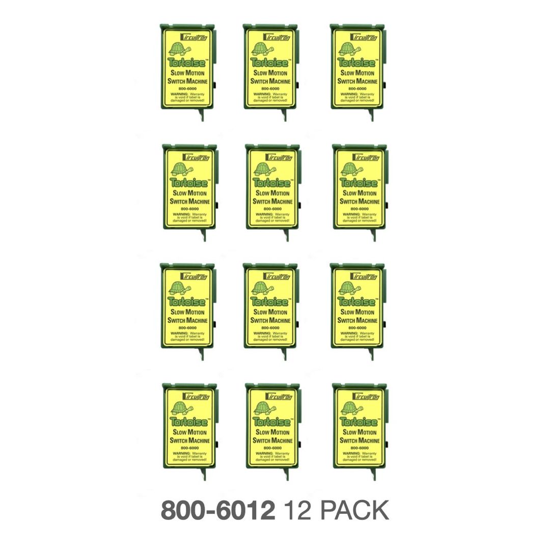 Circuitron 800-6012 Tortoise  Slow Motion Point Motor (12 Pack).