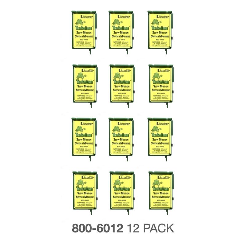 Circuitron 800-6012 Tortoise  Slow Motion Point Motor (12 Pack).