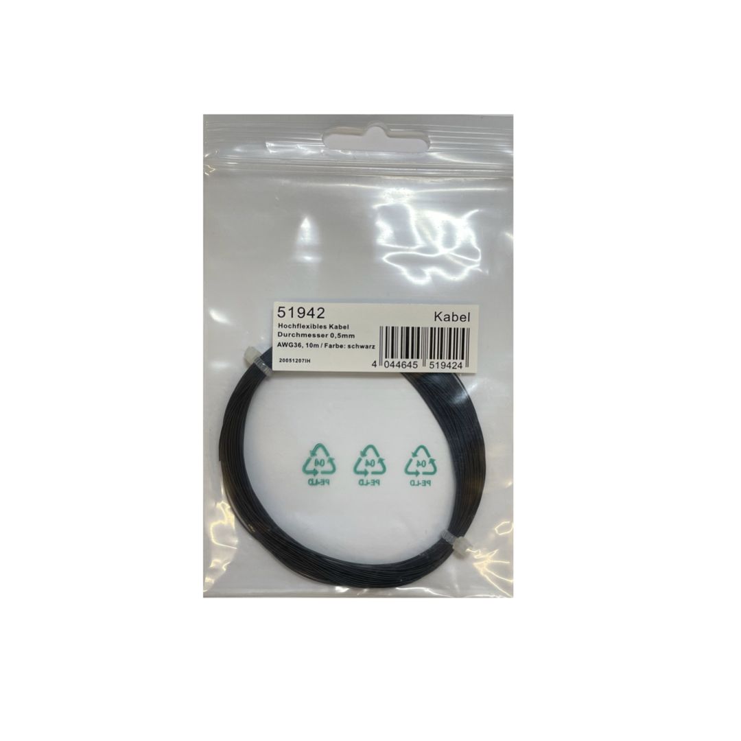 ESU 51942 Decoder Wire Black