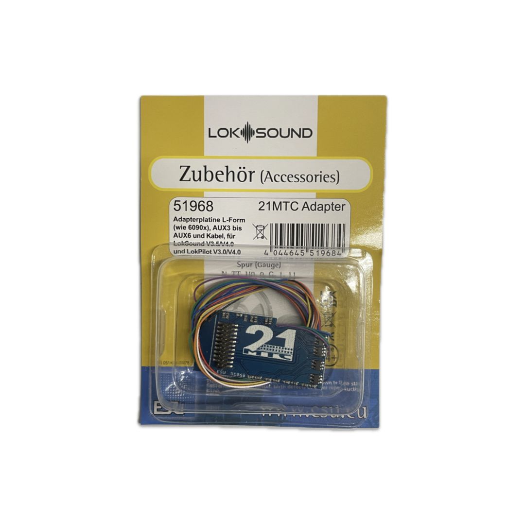 ESU 51968 21 Pin MTC to Wire Adaptor