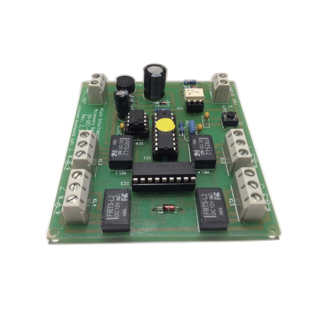 LDT S-DEC-4-DC-F 4 Way Solenoid Accessory Decoder