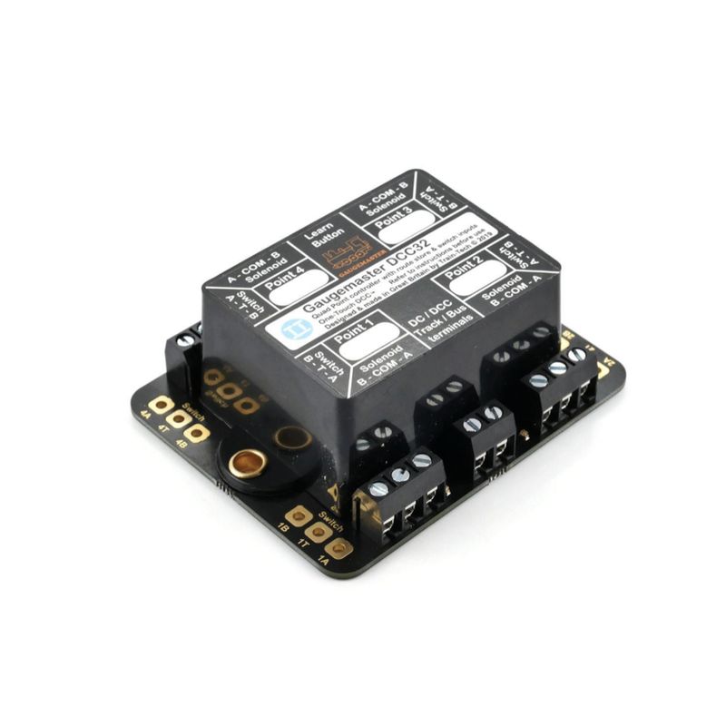 Gaugemaster DCC32 Accessory Decoder For Solenoid Point Motors