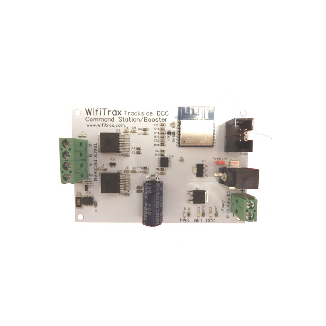 WiFi Trax WFD27 5A Wi-Fi/DCC Trackside Command Station/Booster