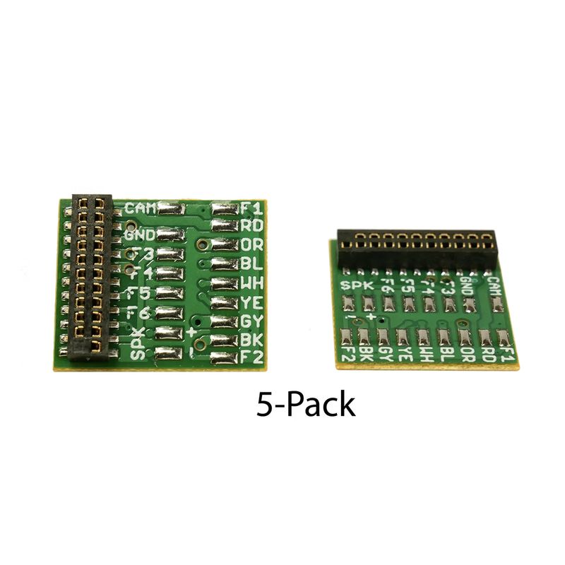 TCS 1358 European Hardwire Plug (FEMALE) 21-HW-5 Pack