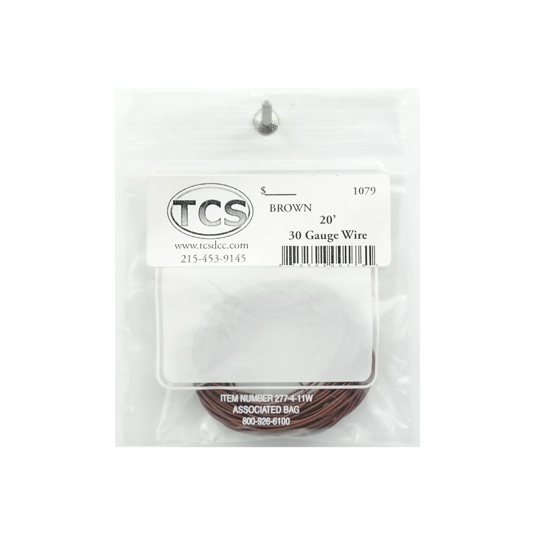TCS 1196 Decoder Wire 30AWG Brown img