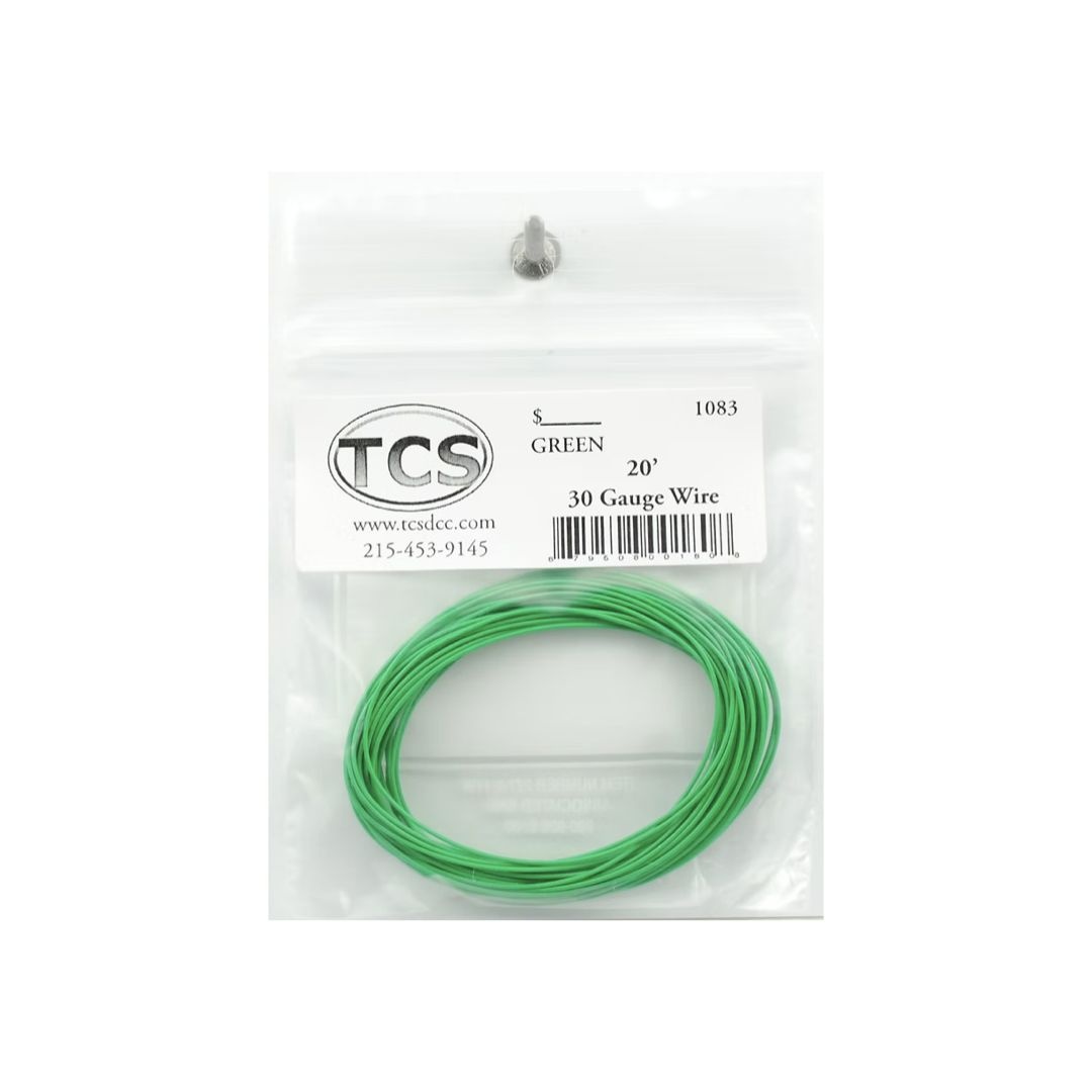 TCS 1200 Decoder Wire 30AWG Green