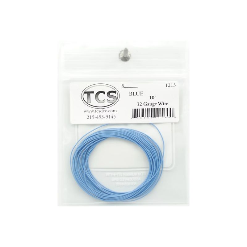 TCS 1213 Decoder Wire 32AWG  Blue