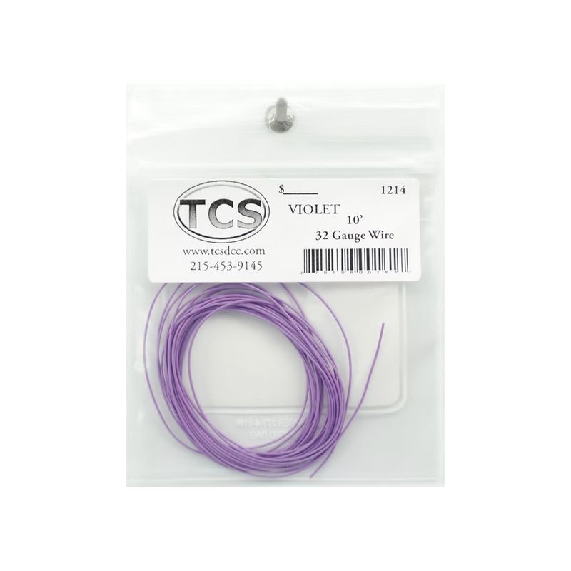 TCS 1214 Decoder Wire 32AWG Violet