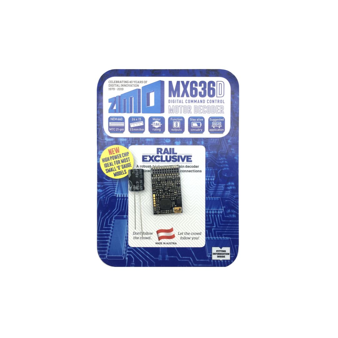 Zimo MX636D 21 Pin Motor Decoder