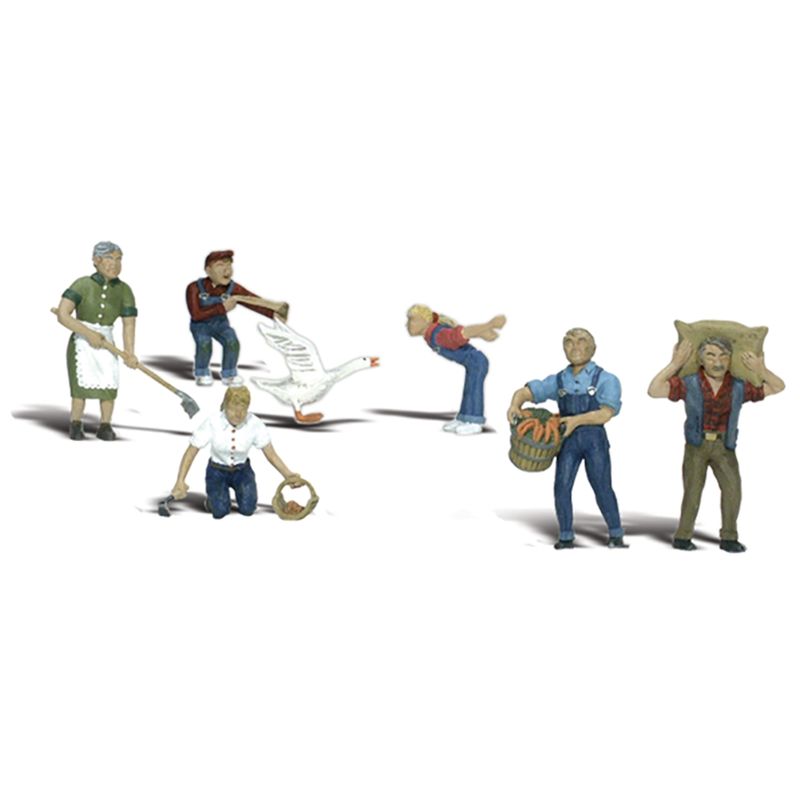 A1857 Farm People HO Scale