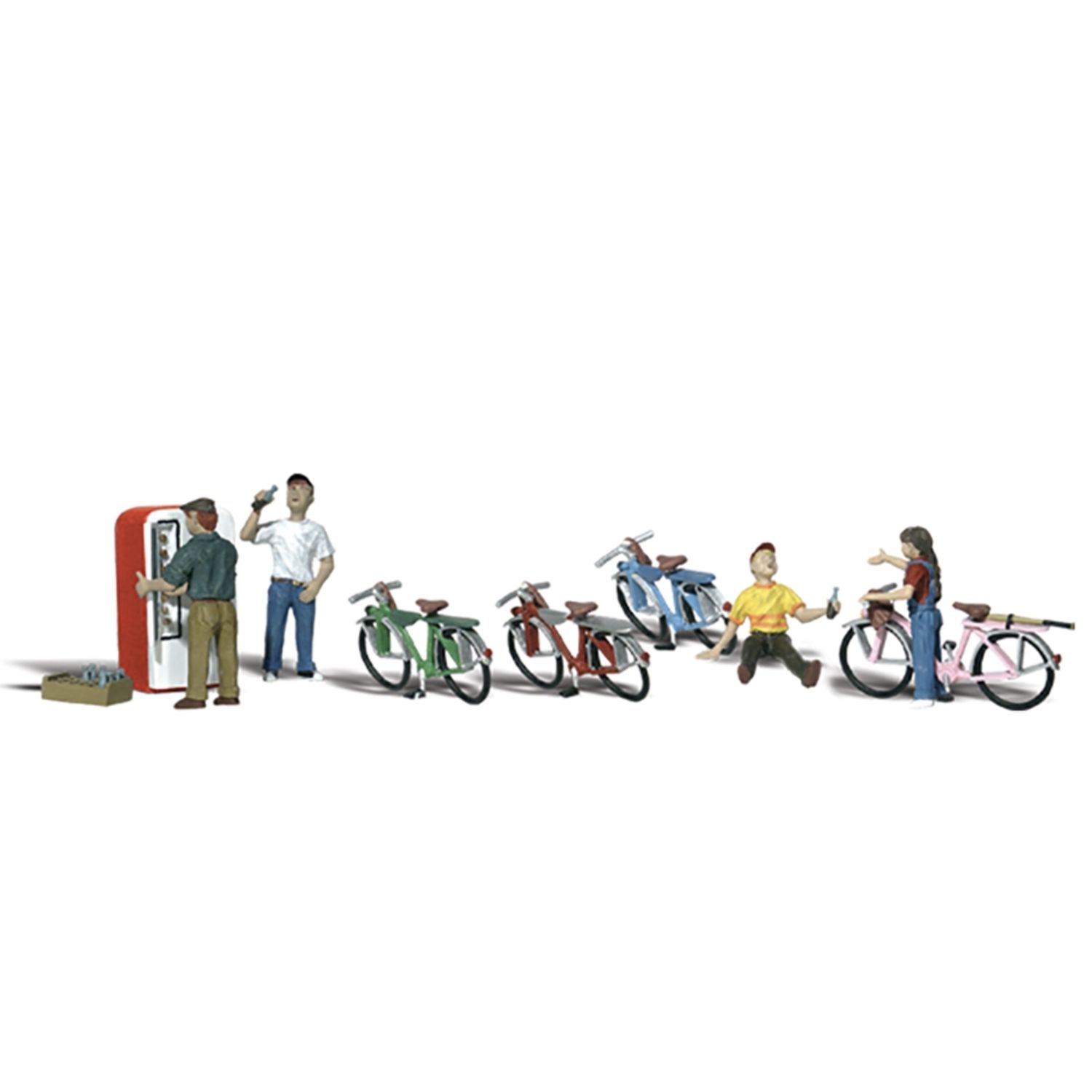 A1904 Bicycle Buddies HO Scale