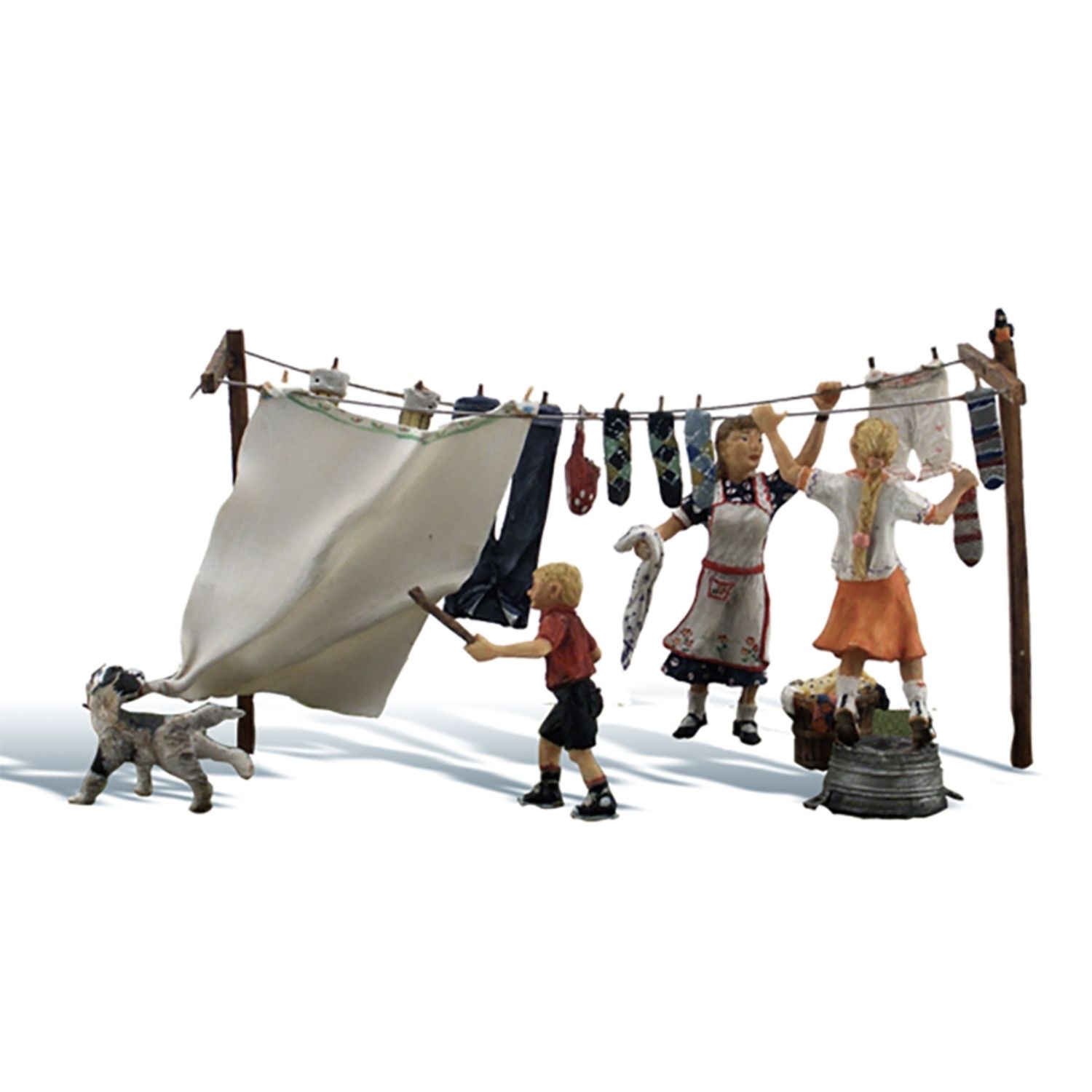 A1936 Wash Day HO Scale