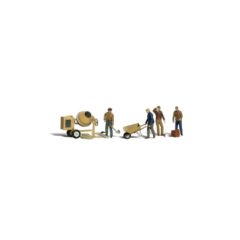 A2173 Masonry Workers N Gauge