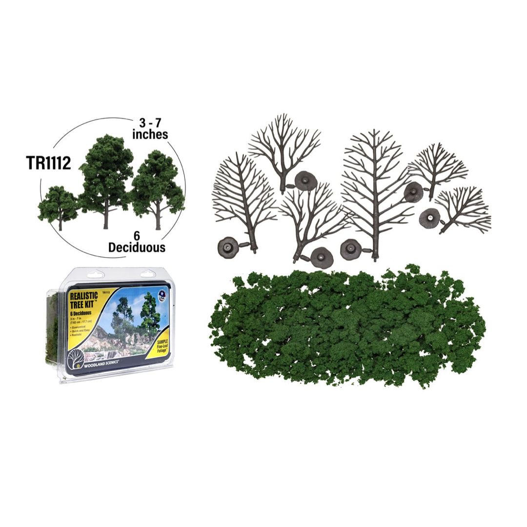TR1112 Realistic Tree Kit (6 Deciduous)