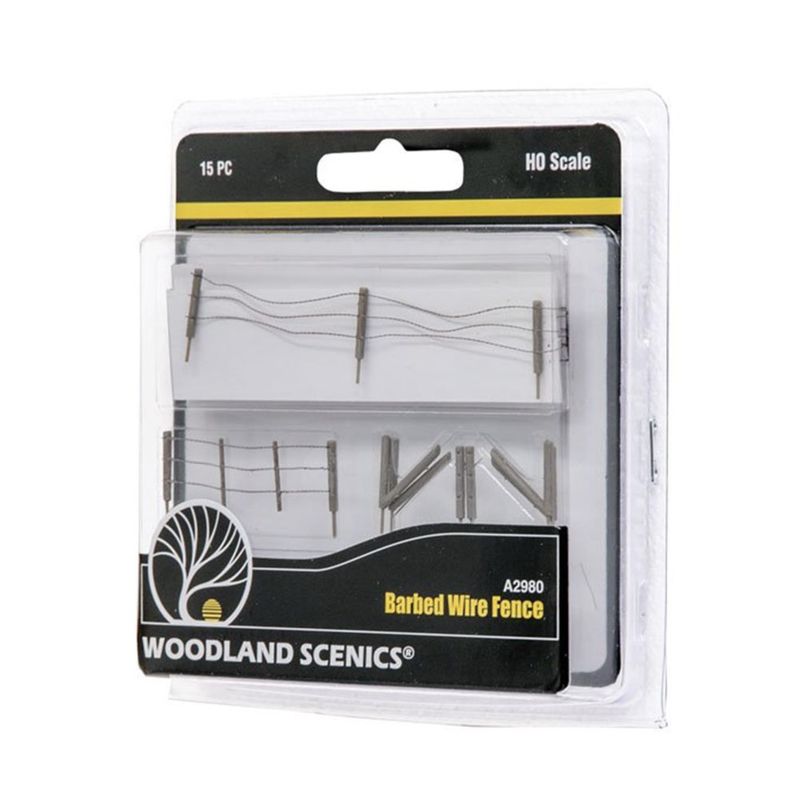 A2980 HO Barbed Wire Fence