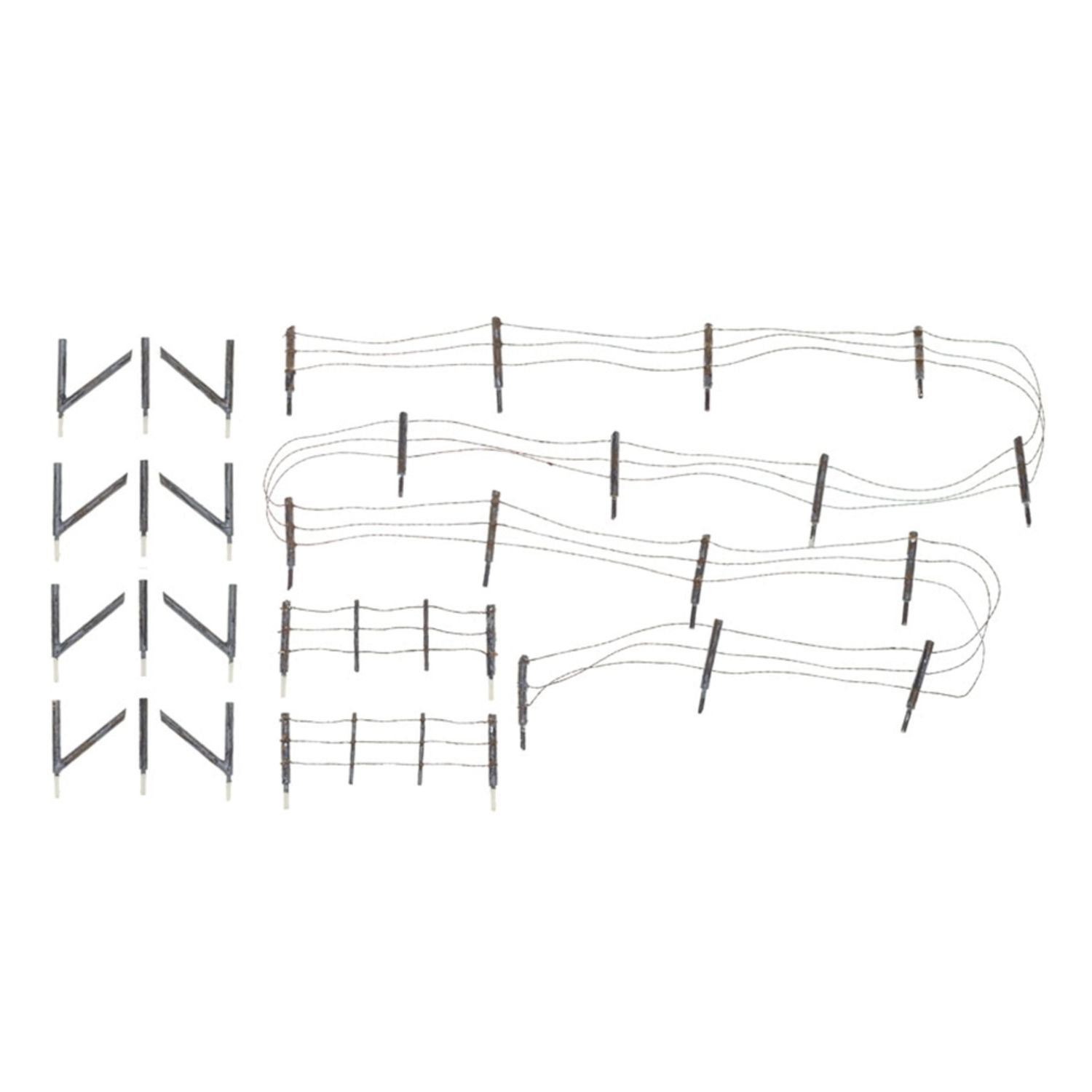 A3000 O Gauge Barbed Wire Fence