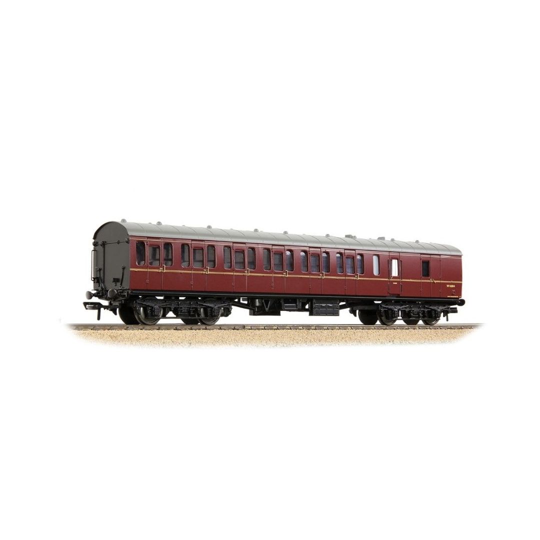 34-630C OO Gauge Mk1 57ft Suburban BS Brake Second BR Maroon W43104