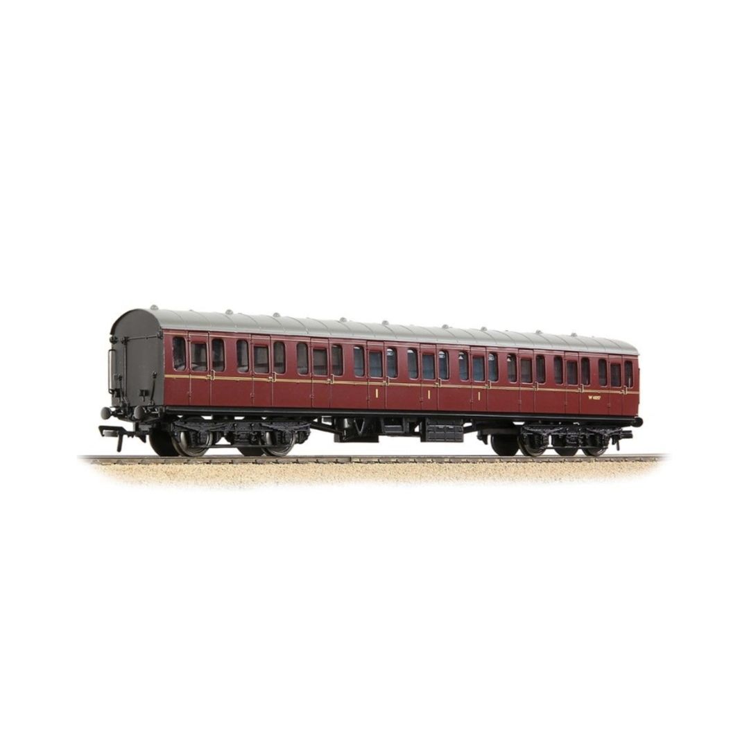 34-700D OO Gauge Mk1 57ft Suburban C Composite BR Maroon W41057