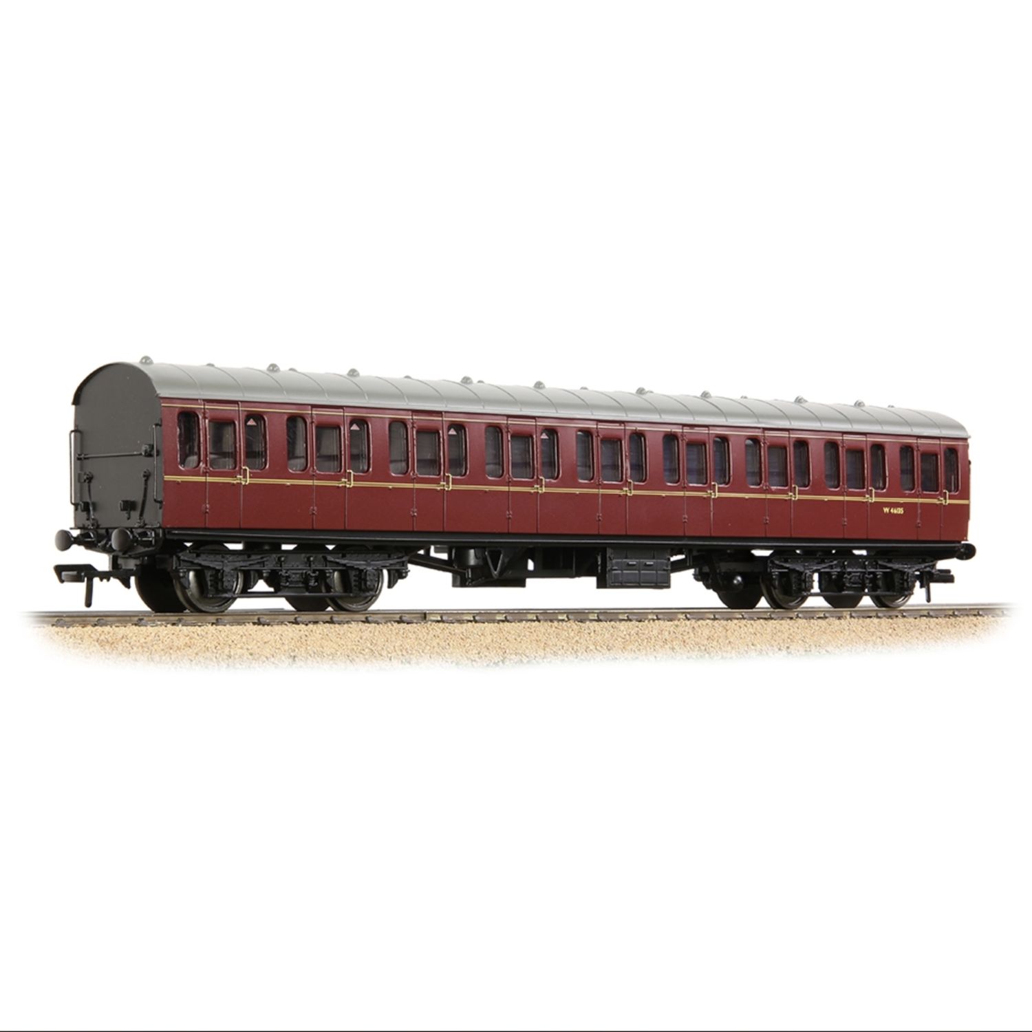 34-604D BR Mk1 57ft &#39;Suburban&#39; S Second BR Maroon