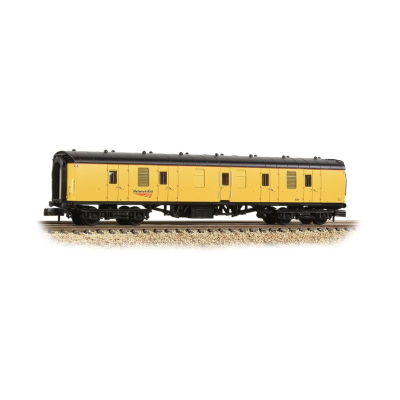 Graham Farish 374-040A BR Mk1 BG Brake Gangwayed Generator Van Network Rail Yellow