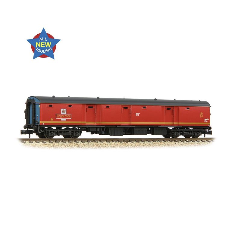 374-980A N Gauge Mk1 NTA (ex-POT) Royal Mail EWS 80421