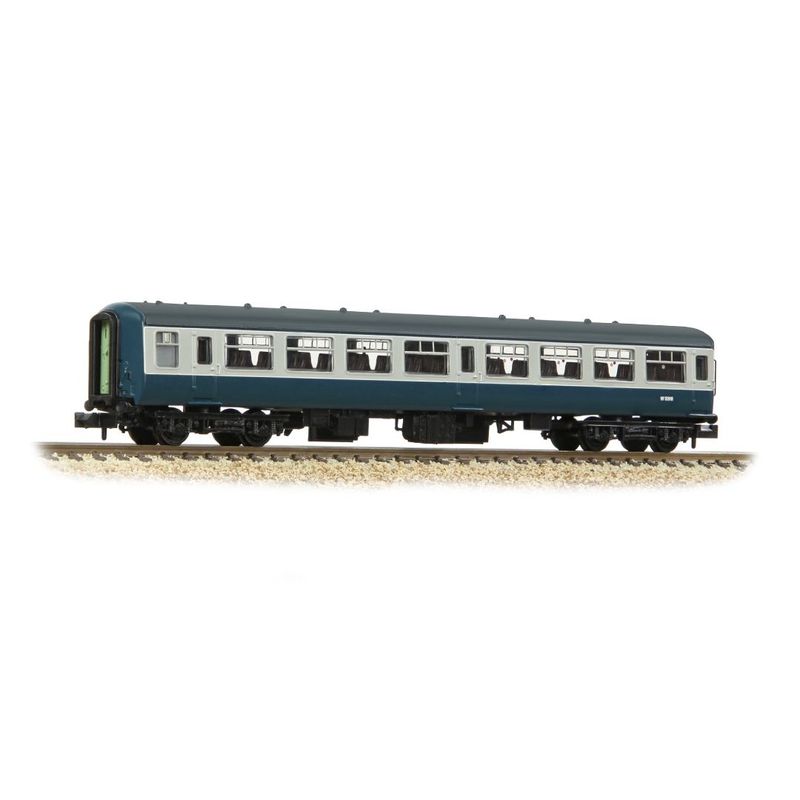 374-710B N Gauge Mk2A TSO Coach BR Blue/Grey W5316