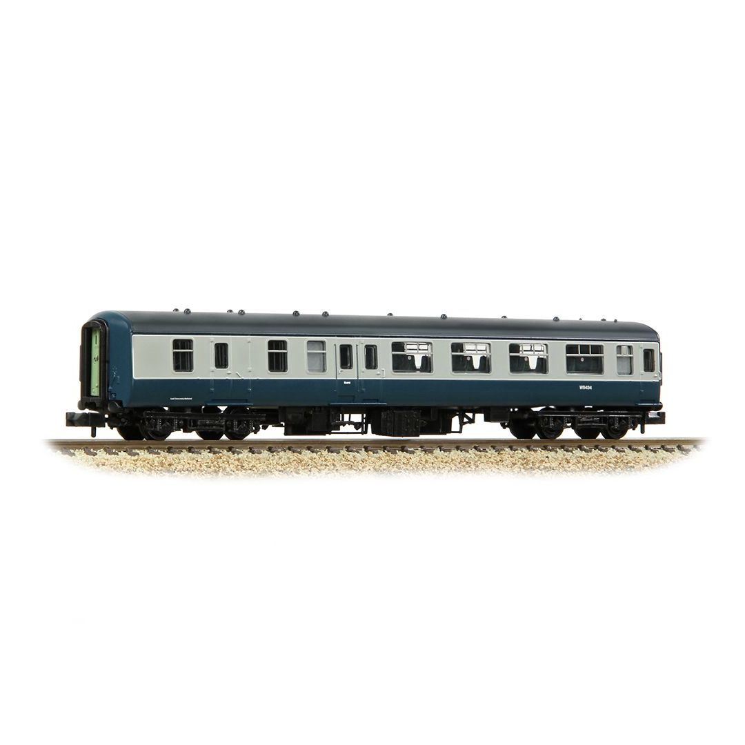 374-680C N Gauge Mk2A BSO Coach BR Blue/Grey W9434